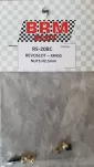 RS-208C RevoSlot Brass Nut H2.50mm X 4